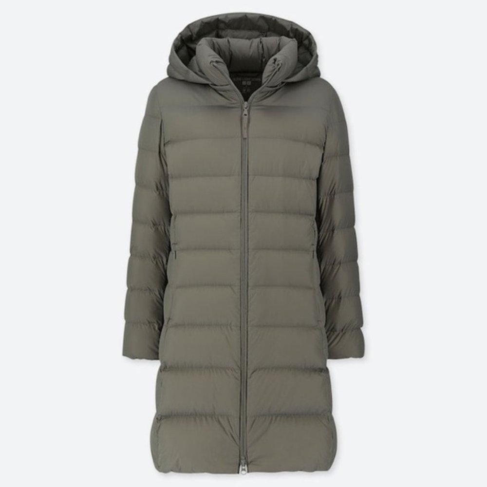 Uniqlo Women Ultra Light Down Hooded Coat *NWOT